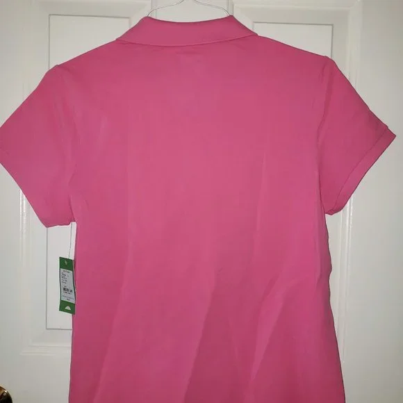 Lilly Pulitzer Pink Polo Shirt - Size Large- never worn - Picture 3 of 4
